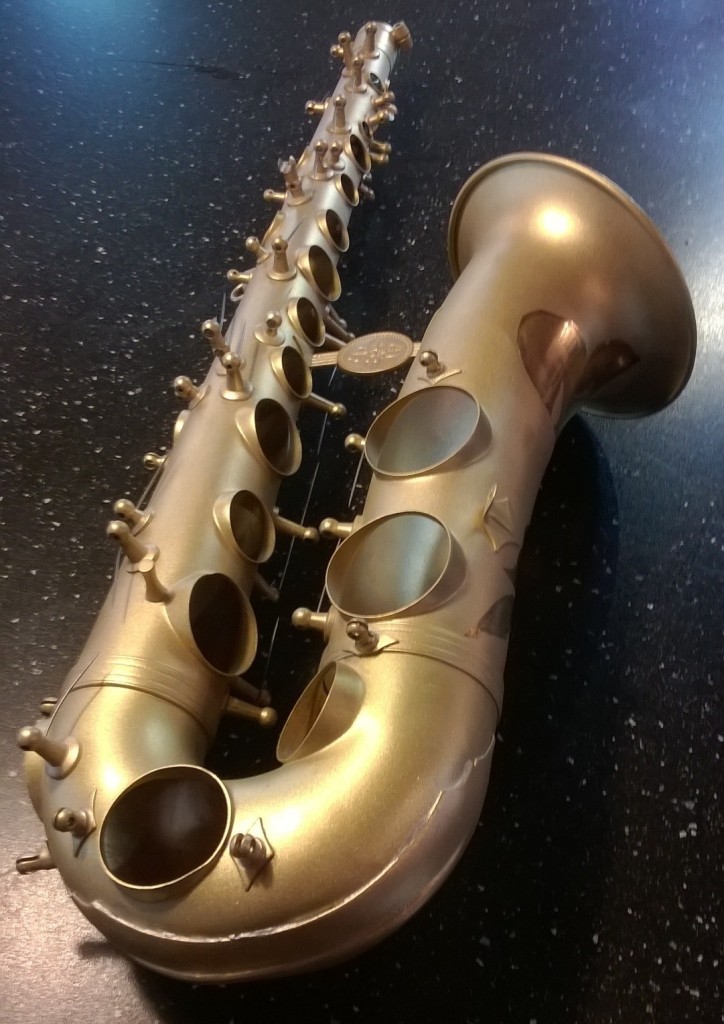 zandstralen saxofoon 1