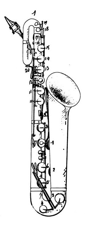 bariton saxofoon adolphe sax